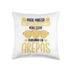 Arepa Maker Colombian Snacks Arepas Grill Arepa Flour Throw Pillow