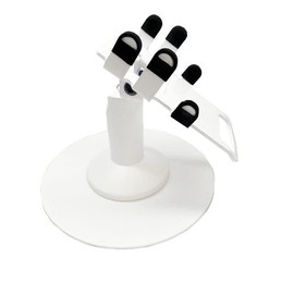 DCCSTANDS Clover Flex Low Freestanding Swivel Stand with Round Plate