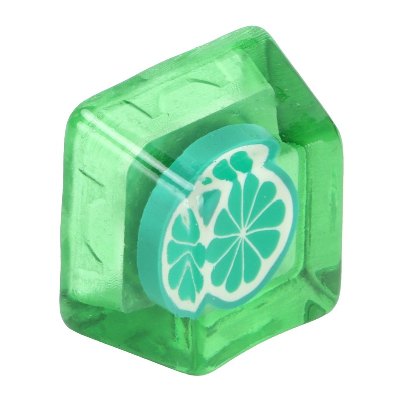 Resin Keycap HandMade CorrosionResistant Universal Mechanical Keyboard Accessories(Lime )