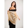 Central Chic Silky Iridescent Pashmina Wrap Stole Shawl For Weddings
