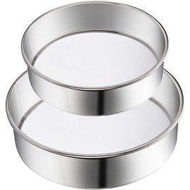 Meirrnyyu 2 Pack Flour Sifter,Stainle