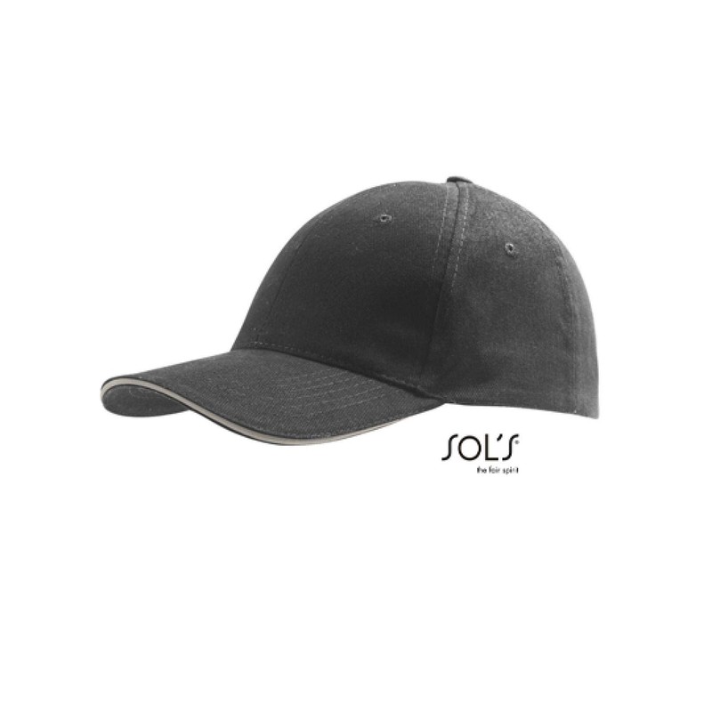 SOL'S Unisex Buffalo Mütze, Armee/Beige, Einheitsgröße