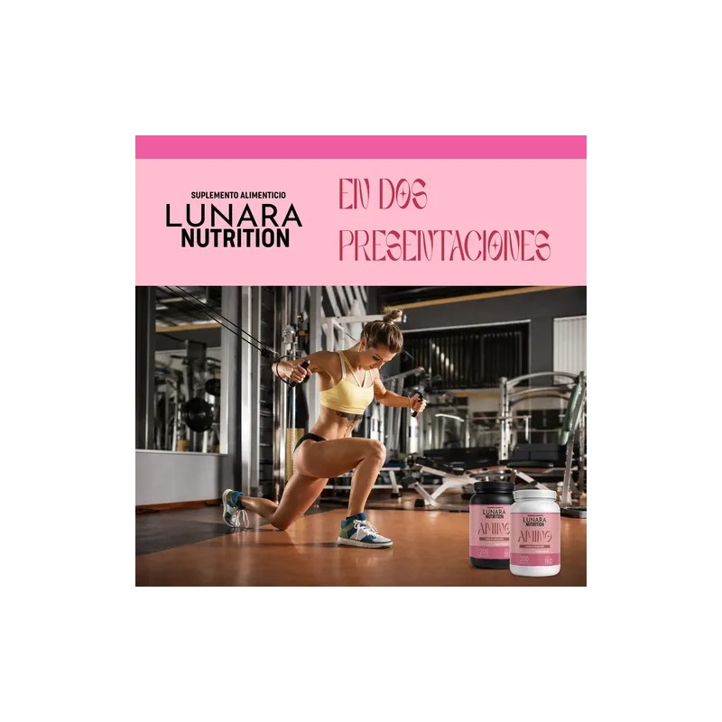Aminoacidos Lunara Nutrition De 1kg En 200 Servis En Polvo