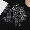 600 PCS Children False Nails, 10 Sizes Clear False Nails