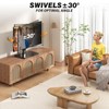 5Rcom Universal Swivel TV Stand for 27-60 inch Curved/Flat Screen