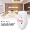 Multifunction Ultrasonic Electronic Mosquito Repellent Pest Repeller USB Rechargeable White