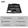 HGWEI Center Console Organizer Tray Compatible with Toyota Tundra 2014