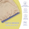 Silk Satin Bonnet Hair Wrap for Sleeping, 2 Pcs Adjustable