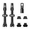 RACEDUEL Tubeless Valve Stems Presta Valves Stem Aluminum 44MM/60MM/80MM