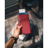 VULKIT Cartera Porta Pasaporte Billetera de Viaje con Bloqueo RFID