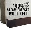 PROFESSIONAL'S CHOICE 100% Steam-Pressed Wool Felt Saddle Pad | Western