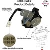 MEILICACY Rear Trunk Latch Power Liftgate Lock Actuator Motor Compatible