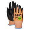MAGID D-ROC ANSI A4 TriTek Coated Cut-Resistant Work Gloves, 1