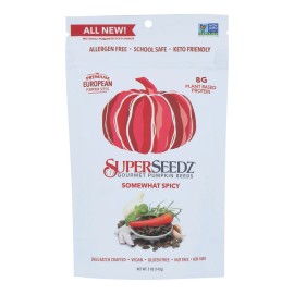 UD_Superseedz Gourmet Pumpkin Seeds Somewhat Spicy for Case of 6 5 Oz