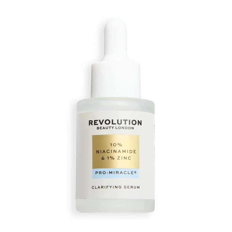 Revolution Pro Miracle 10% Niacinamide 1% Zinc Serum, Targeted Skincare