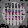 Hallowee Press on Nails Coffin Fake Nails Medium False Nails