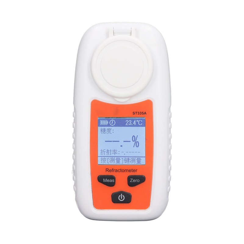 LCD Brix Digital Refractometer Non Slip Dust Proof Cover Digital