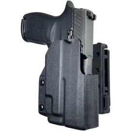 Black Scorpion Gear Pro IDPA Holster fits Sig P320 Compact w/TLR-7A (Right-Hand Draw, Black)