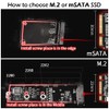 Msata SSD 500GB Dogfish 3D NAND Solid State Drive Msata