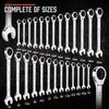 HORUSDY 26-Piece Ratcheting Wrench Set | Metric and SAE |