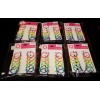 Unbranded 1 pack of 6 Pairs Neon Fluorescent Pierced 1"