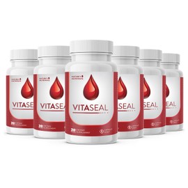 Vitaseal – Daily Support with Botanicals, Vitamins C E & Minerals – Natural Formula, Non-Habit Forming, Made in USA, Vegan-Friendly – 30 Capsules, 6 Month Supply