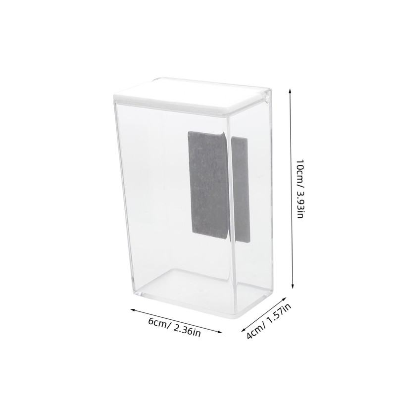 iplusmile Magnetic Fridge Organizer Box No Drill Mounted Storage with