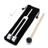 Tuning Fork WorthPlanet 128Hz Aluminum Alloy Tuning Fork Instrument with