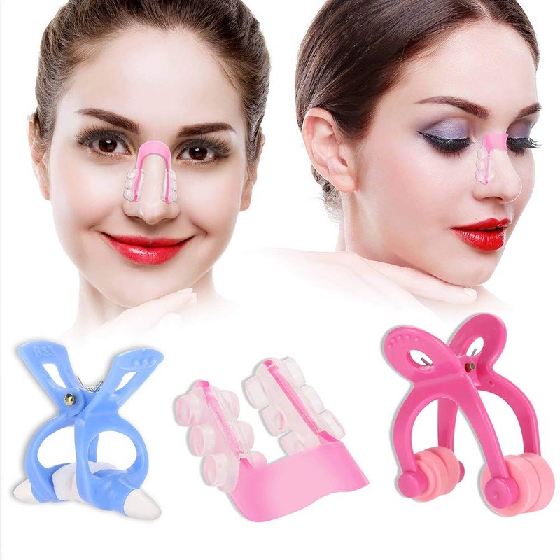 Risegun Nose Lift Up Shaping Clip Shaper Kit, 3Pcs/Set Nose