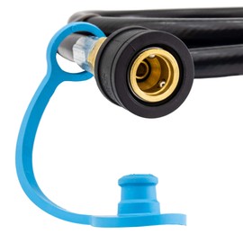 RecPro RV LP Dual Quick Connect Hose | Multiple Lengths | 1/4" ID | RV, Van, Camper, Trailer (48)