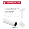 Gedotec Tubi Wardrobe Rail Bearing for Ceiling Mounting | 1