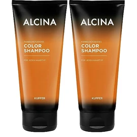 Alcina Colour Shampoo Copper 200 ml Pack of 2