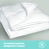 Silentnight Summer Breeze Single Duvet 2.5 Tog Lightweight Summer Duvet,