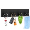 Picowe Key Holder for Wall Decorative, Adhesive Stainless Steel Key