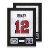 CCDCC 24x32 Aluminum Shadow Box Jersey Frame 2 Pack, Black