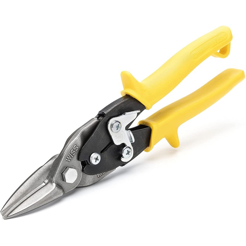 Crescent Wiss 9-3/4 Inch MetalMaster Compound Action Snips - Straight,