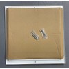 HBW 12"x 12" (Duct Opening Size) 4-Way Stamped Face Steel