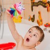 Esponjas Exfoliantes Ducha Dibujos Animados Diseño Unicornio Rosa Tiburón Azul