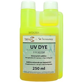Contrast/Leak Detector UV-DYE 250 ml for Car & Split Air Conditioners R32/R410a/R134a/R1234yf