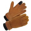 SKYDEER Touch Screen Deerskin Suede Leather Warm Winter Gloves For