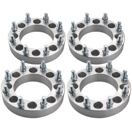 DCVAMOUS 4PC 8x170 to 8x6.5 Wheel Adapters 2 Inch with 14x1.5 Studs Compatible with Ford 8 Lug 8x170 to 8x165.1 for 1999-2022 F250 F350 & Super Duty (Only with M14x1.5 Lugs) | 2003-2005 Excursion