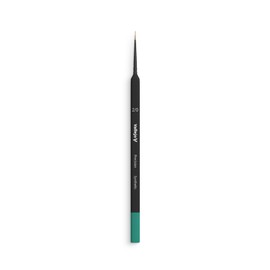 Pinzel Vallejo Precision B03020 Round Synthetic Brush, Triangular Handle No. 2/0