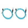 2pcs 5.9ft Tattoo Clip Cords RAC Interface Professional Copper Silicone