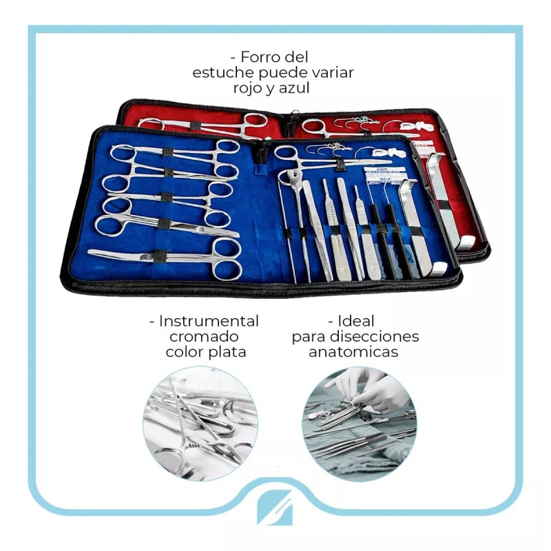 Hergom Eco Estuche De Disección 20 Piezas 13-13