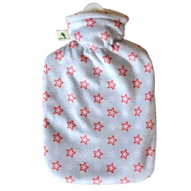 Hugo Frosch Hot Water Bottle with Classic 1.8 Litre Nicki Cover "Movie" Marilyn Monroe