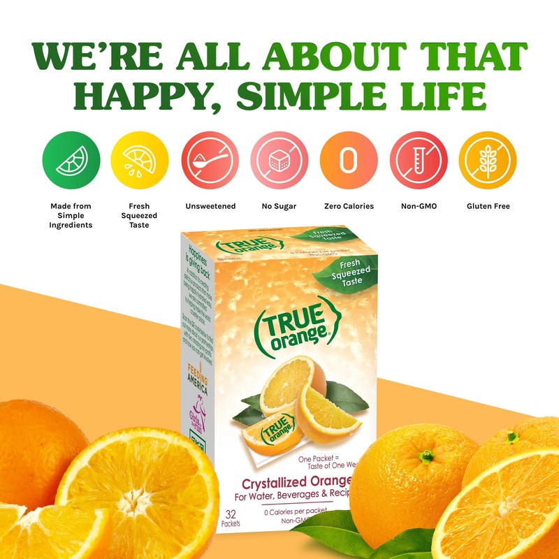 True Orange 500ct (Pack of 1) - Water Enhancer -