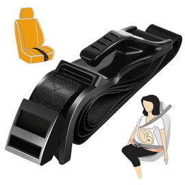 Cushion Bump Strap- Seat Adjuster for Mother-Prevent The Abdomen from Stress，Easy Install .Universal Fit.
