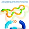 GWAWG 5 PCS Tangle Fidget Toy Twisty Fidget Toy Stress