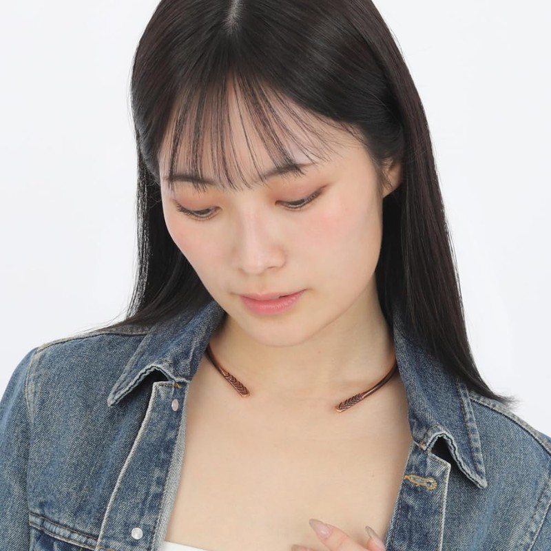 Lotus Mind Pure Copper Neck Collar Necklace, Neck Choker, Electromagnetic