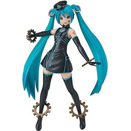 Sega Project Diva Arcade Future Tone Hatsune Miku Super Premium Action Figure Selfish Plant Manager, 9.4"